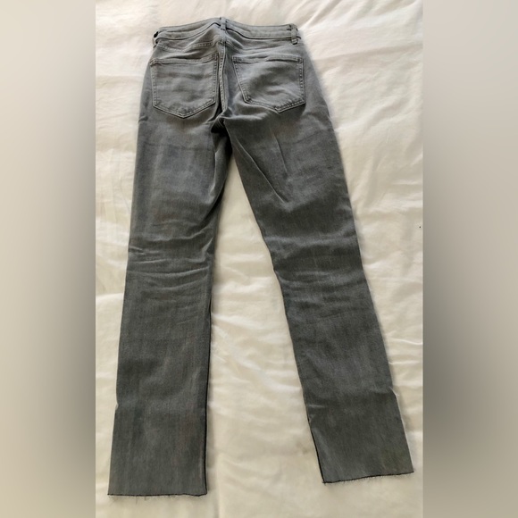 Gap Vintage Slim Sky High Rise Gray Jeans Size 25 - Picture 3 of 7